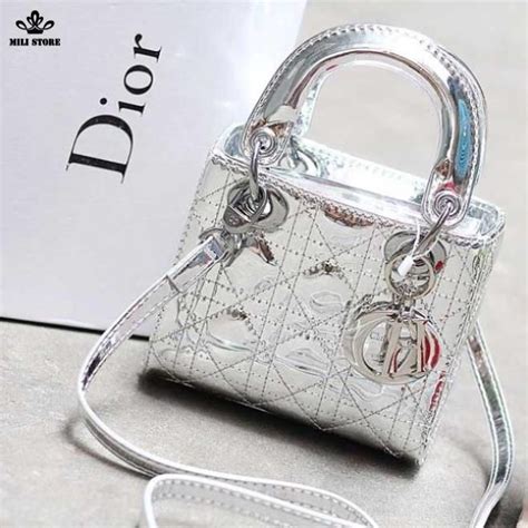 dior silver purse|Dior women purse.